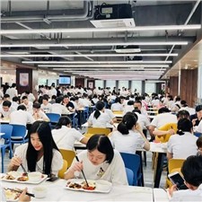 滿滿的幸福感，華逸府-湖南建投交通科研院“智慧食堂”開業(yè)啦