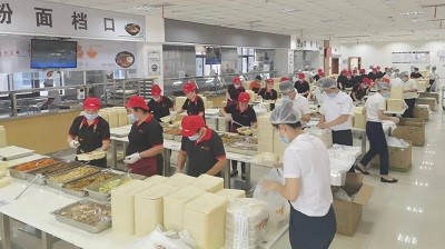 5000+份盒飯出品，華逸府為重大活動提供應(yīng)急供餐保障